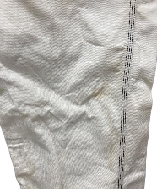 CarHartt（カーハート）CarHartt (カーハート) ビブオーバーオールストレート ホワイト サイズ:Sの古着・服飾アイテム