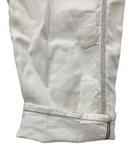 CarHartt（カーハート）CarHartt (カーハート) ビブオーバーオールストレート ホワイト サイズ:Sの古着・服飾アイテム