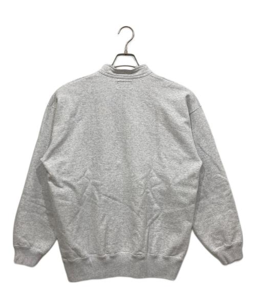 DESCENDANT（ディセンダント）DESCENDANT (ディセンダント) ヘンリーネックスウェットシャツ グレー サイズ:1の古着・服飾アイテム