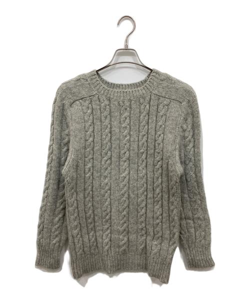 INVERALLAN（インバーアラン）INVERALLAN (インバーアラン) ケーブルニット グレー サイズ:不明の古着・服飾アイテム