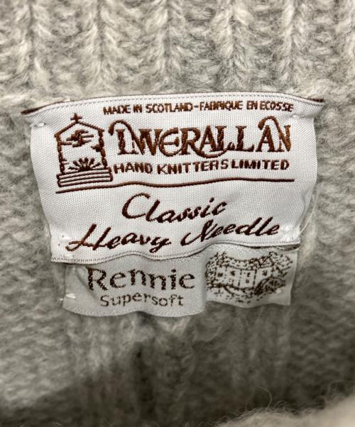 INVERALLAN（インバーアラン）INVERALLAN (インバーアラン) ケーブルニット グレー サイズ:不明の古着・服飾アイテム