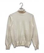 GRAN SASSOグランサッソ）の古着「タートルネックニット」｜アイボリー