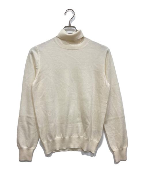 GRAN SASSO（グランサッソ）GRAN SASSO (グランサッソ) タートルネックニット アイボリー サイズ:表記なしの古着・服飾アイテム