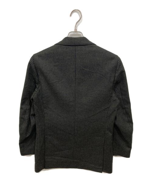 LARDINI（ラルディーニ）LARDINI (ラルディーニ) ウールテーラードジャケット ネイビー×グリーン サイズ:44の古着・服飾アイテム