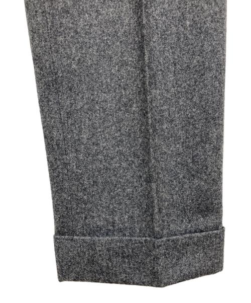 BERNARD ZINS（ベルナール ザンス）BERNARD ZINS (ベルナール ザンス) BEAMS F (ビームスエフ) スラックス グレー サイズ:36の古着・服飾アイテム