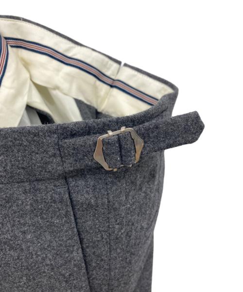 BERNARD ZINS（ベルナール ザンス）BERNARD ZINS (ベルナール ザンス) BEAMS F (ビームスエフ) スラックス グレー サイズ:36の古着・服飾アイテム