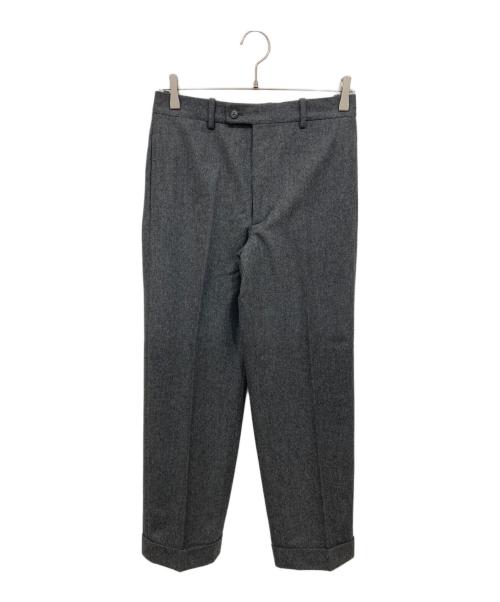 BERNARD ZINS（ベルナール ザンス）BERNARD ZINS (ベルナール ザンス) BEAMS F (ビームスエフ) スラックス グレー サイズ:38の古着・服飾アイテム