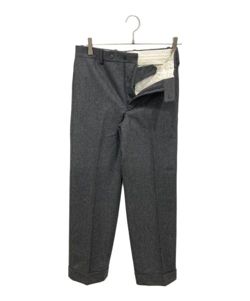 BERNARD ZINS（ベルナール ザンス）BERNARD ZINS (ベルナール ザンス) BEAMS F (ビームスエフ) スラックス グレー サイズ:38の古着・服飾アイテム