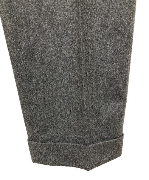 BERNARD ZINS（ベルナール ザンス）BERNARD ZINS (ベルナール ザンス) BEAMS F (ビームスエフ) スラックス グレー サイズ:38の古着・服飾アイテム