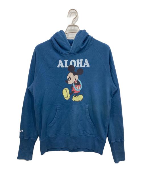 TMT（ティーエムティー）TMT (ティーエムティー) プルオーバーパーカー ブルー サイズ:Lの古着・服飾アイテム