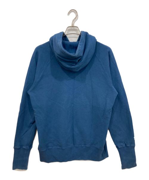 TMT（ティーエムティー）TMT (ティーエムティー) プルオーバーパーカー ブルー サイズ:Lの古着・服飾アイテム