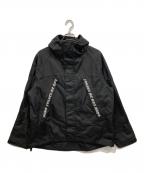 MAYOメイヨー）の古着「ファイヤーエンブロイダリーマウンテンパーカー」｜ブラック