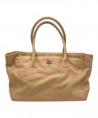 CHANELシャネル）の古着「エグゼクティブトートバッグ」｜ベージュ