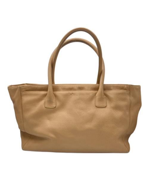 CHANEL（シャネル）CHANEL (シャネル) エグゼクティブトートバッグ ベージュの古着・服飾アイテム