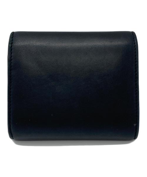 CELINE（セリーヌ）CELINE (セリーヌ) スモール フラップウォレット トリオンフ ブラックの古着・服飾アイテム