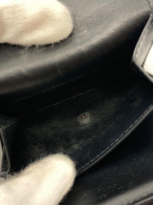 CELINE（セリーヌ）CELINE (セリーヌ) スモール フラップウォレット トリオンフ ブラックの古着・服飾アイテム