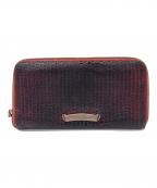 CHROME HEARTSクロムハーツ）の古着「ノベルティ ラウンドジップウォレット」｜ブラウン