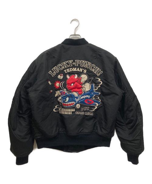 TED COMPANY（テッドカンパニー）TED COMPANY (テッドカンパニー) L-2B フライトジャケット ブラック サイズ:42の古着・服飾アイテム