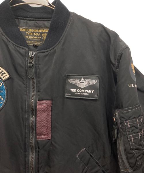 TED COMPANY（テッドカンパニー）TED COMPANY (テッドカンパニー) L-2B フライトジャケット ブラック サイズ:42の古着・服飾アイテム