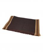 FENDIフェンディ）の古着「ウールマフラー」｜ブラウン