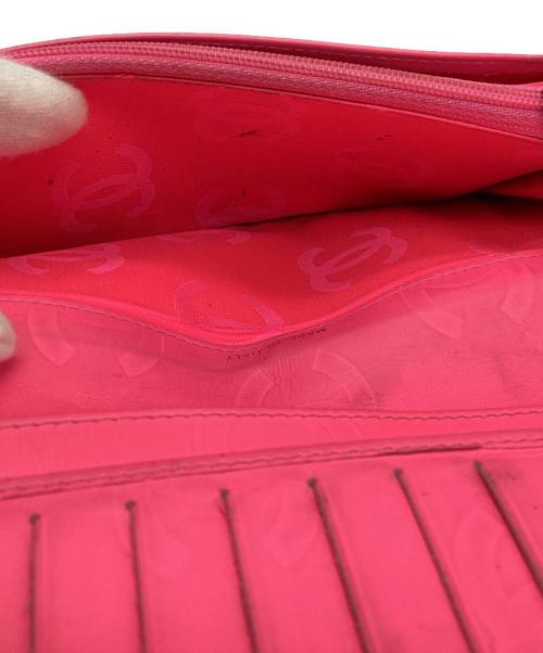 CHANEL（シャネル）CHANEL (シャネル) 二つ折り長財布 ブラックの古着・服飾アイテム