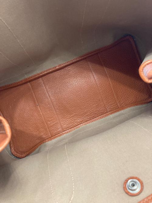 HERMES（エルメス）HERMES (エルメス) ガーデンパーティPM ハンドバッグ ブラウンの古着・服飾アイテム