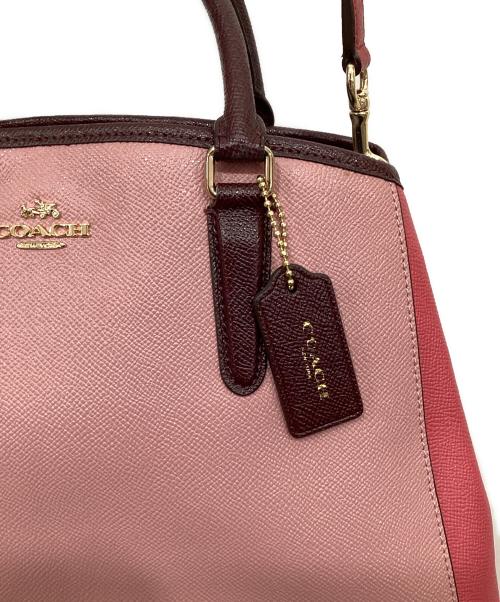 COACH（コーチ）COACH (コーチ) 2WAYバッグ ピンクの古着・服飾アイテム