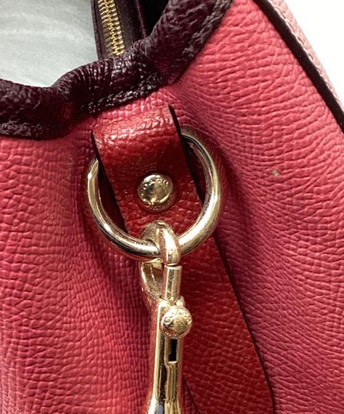 COACH（コーチ）COACH (コーチ) 2WAYバッグ ピンクの古着・服飾アイテム