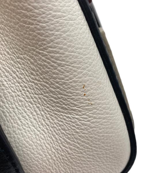 FURLA（フルラ）FURLA (フルラ) 2WAYバッグ レッド×ホワイトの古着・服飾アイテム