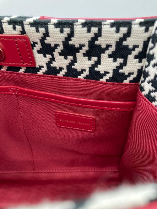 Samantha Thavasa（サマンサタバサ）Samantha Thavasa (サマンサタバサ) 2WAYバッグ ブラック×ホワイトの古着・服飾アイテム