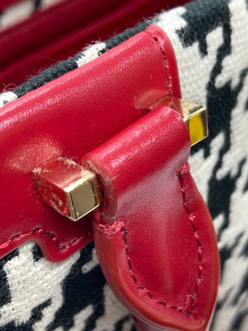 Samantha Thavasa（サマンサタバサ）Samantha Thavasa (サマンサタバサ) 2WAYバッグ ブラック×ホワイトの古着・服飾アイテム