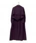 PUBLIC TOKYO (パブリックトウキョウ) オーバーヨークウールコート パープル サイズ:02：10000円