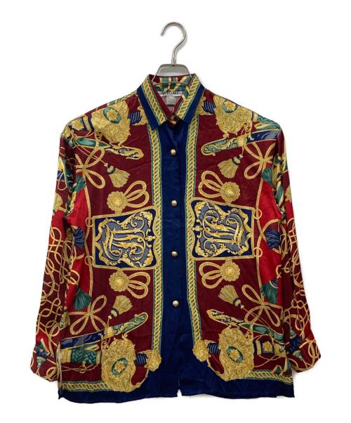 NARA CAMICIE（ナラカミーチェ）NARA CAMICIE (ナラカミーチェ) 総柄ビスコースシャツ マルチカラー サイズ:1の古着・服飾アイテム