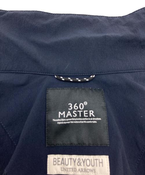 BEAUTY&YOUTH（ビューティーアンドユース）BEAUTY&YOUTH (ビューティーアンドユース) 360 MASTER バギー コーチジャケット ネイビー サイズ:XLの古着・服飾アイテム