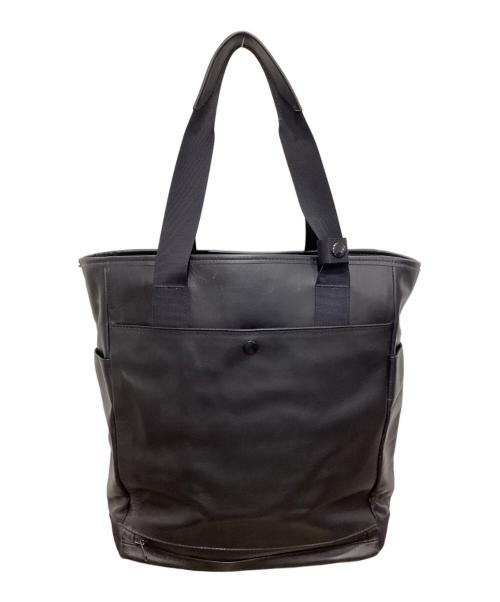 BROSKI&SUPPLY（ブロスキーアンドサプライ）BROSKI&SUPPLY (ブロスキーアンドサプライ) レザートートバッグ ブラックの古着・服飾アイテム