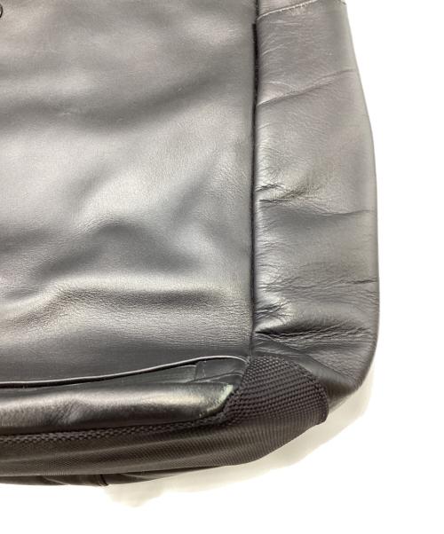 BROSKI&SUPPLY（ブロスキーアンドサプライ）BROSKI&SUPPLY (ブロスキーアンドサプライ) レザートートバッグ ブラックの古着・服飾アイテム