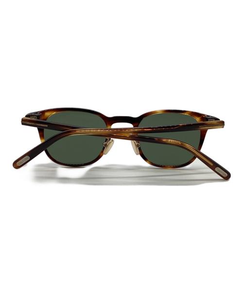 TOM FORD（トムフォード）TOM FORD (トムフォード) ウエリントンサングラス ブラウン サイズ:48□22の古着・服飾アイテム