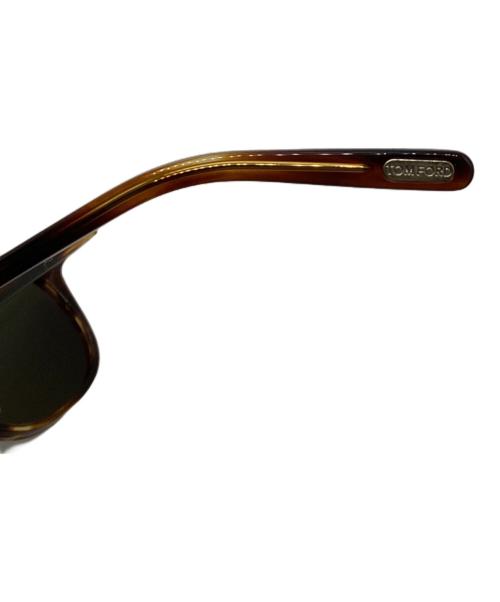 TOM FORD（トムフォード）TOM FORD (トムフォード) ウエリントンサングラス ブラウン サイズ:48□22の古着・服飾アイテム