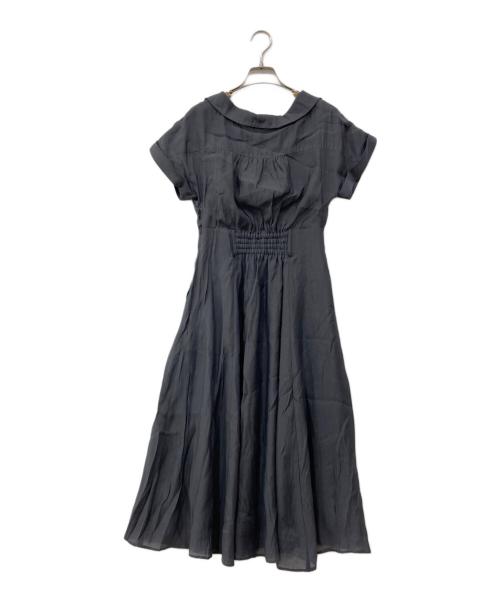 Apuweiser-riche（アプワイザーリッシェ）Apuweiser-riche (アプワイザーリッシェ) 半袖ワークシャツワンピース グレーの古着・服飾アイテム