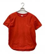 BLURHMSブラームス）の古着「前後切替Tシャツ」｜レッド