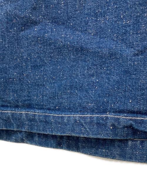 NEPENTHES 955（ネペンテス 955）NEPENTHES 955 (ネペンテス 955) デニムノースリーブマキシワンピース インディゴ サイズ:1の古着・服飾アイテム