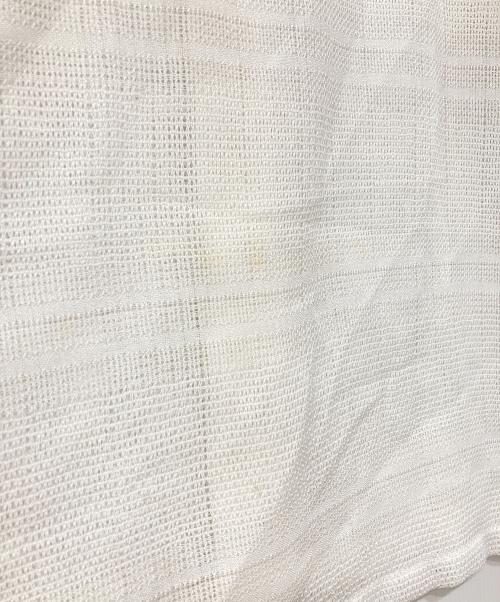 SUPREME（シュプリーム）SUPREME (シュプリーム) Mesh Stripe S/S Shirt / メッシュストライプS/Sシャツ ホワイト サイズ:Sの古着・服飾アイテム