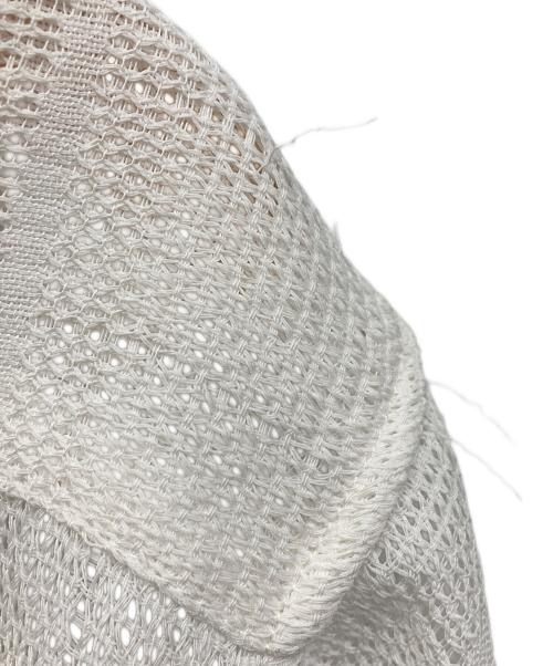 SUPREME（シュプリーム）SUPREME (シュプリーム) Mesh Stripe S/S Shirt / メッシュストライプS/Sシャツ ホワイト サイズ:Sの古着・服飾アイテム