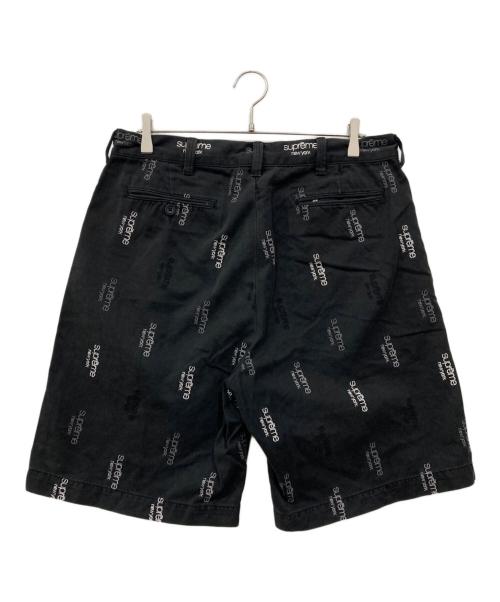 SUPREME（シュプリーム）Supreme (シュプリーム) クラシックロゴチノショーツ ブラック サイズ:SIZE 81cm (W32)の古着・服飾アイテム