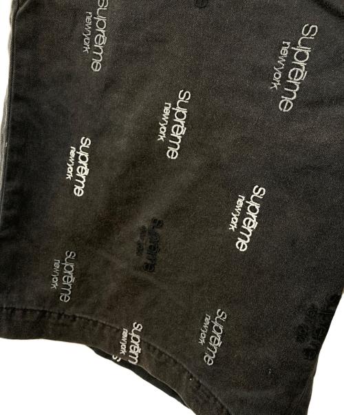 SUPREME（シュプリーム）Supreme (シュプリーム) クラシックロゴチノショーツ ブラック サイズ:SIZE 81cm (W32)の古着・服飾アイテム