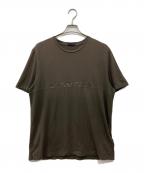 MONCLERモンクレール）の古着「ロゴカットソー」｜ブラウン