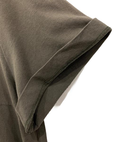 MONCLER（モンクレール）MONCLER (モンクレール) ロゴカットソー ブラウン サイズ:Lの古着・服飾アイテム