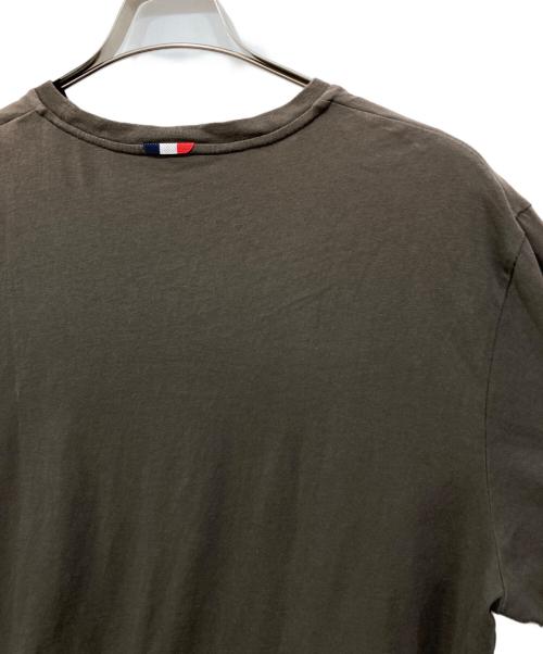 MONCLER（モンクレール）MONCLER (モンクレール) ロゴカットソー ブラウン サイズ:Lの古着・服飾アイテム