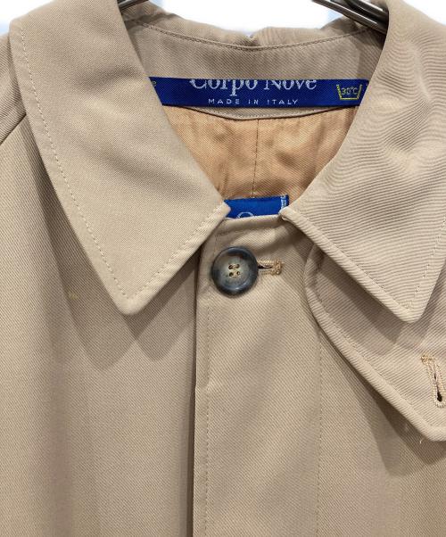 CORPO NOVE（コルポノーヴェ）CORPO NOVE (コルポノーヴェ) ステンカラーコート ベージュ サイズ:46の古着・服飾アイテム