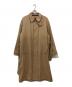 CORPO NOVE（コルポノーヴェ）の古着「ステンカラーコート」｜ベージュ